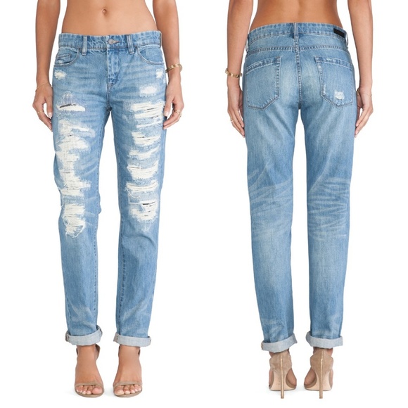Blank NYC Denim - BLANKNYC Boyfriend Jean in Torn to Shreds